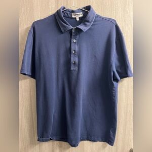 Express Size XL Blue Navy Polo Shirt